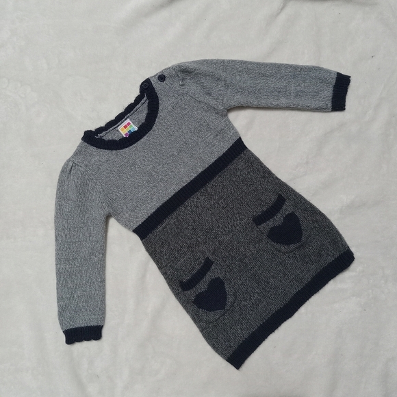 Healthtex EUC Longsleeve Knit Sweater Dress Bundle Size 12/18M - Picture 4 of 10